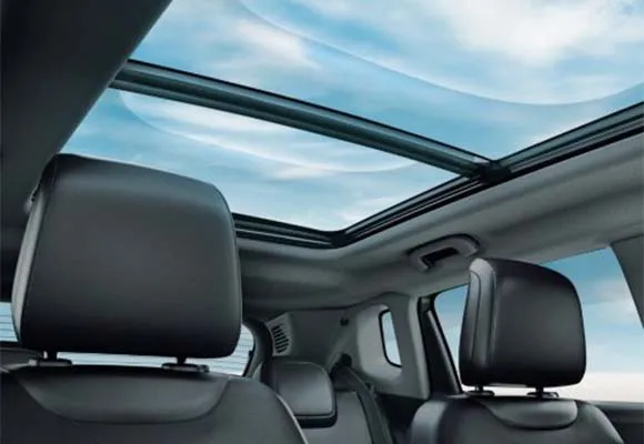 Dual-Pane Panoramic Sunroof